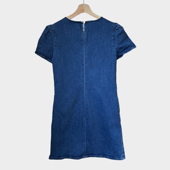 Draper James Denim Shift Dress, size 2 - Picture 2 of 5